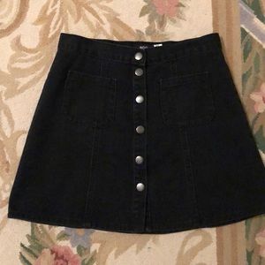 Urban Outfitters BDG Button Front Denim Skirt